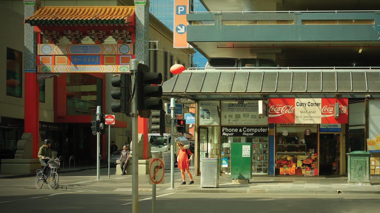 Chinatown in Russell Street Melbourne